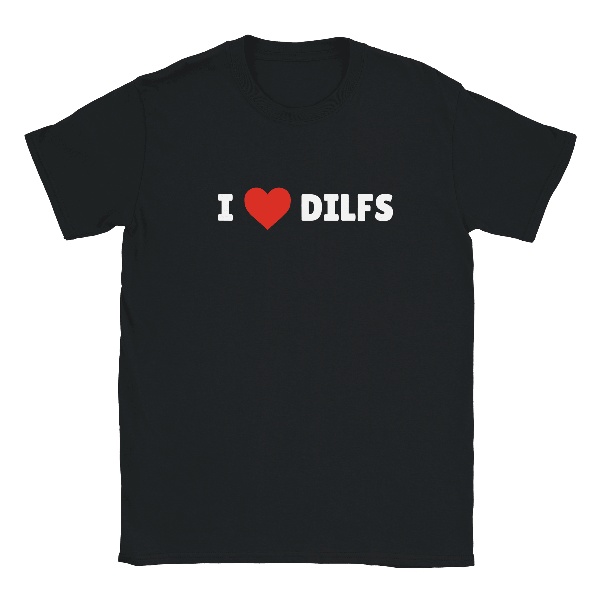 I LOVE DILFS ❌ T-SHIRT - Danske Bluser