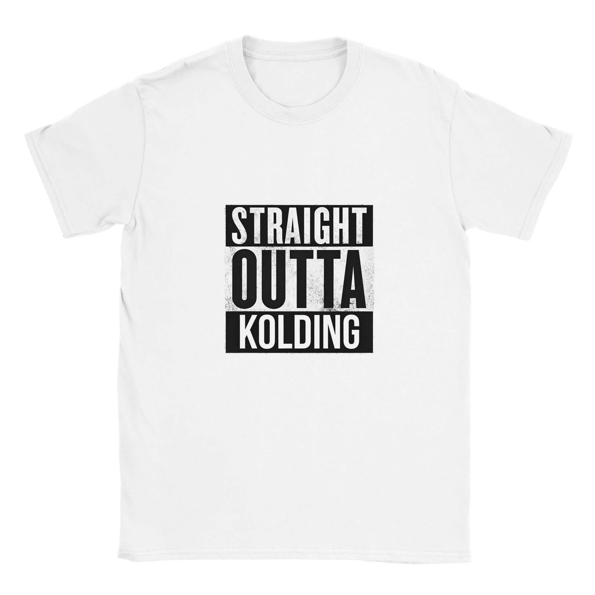 Straight Outta Kolding ❌ T-SHIRT - Danske Bluser