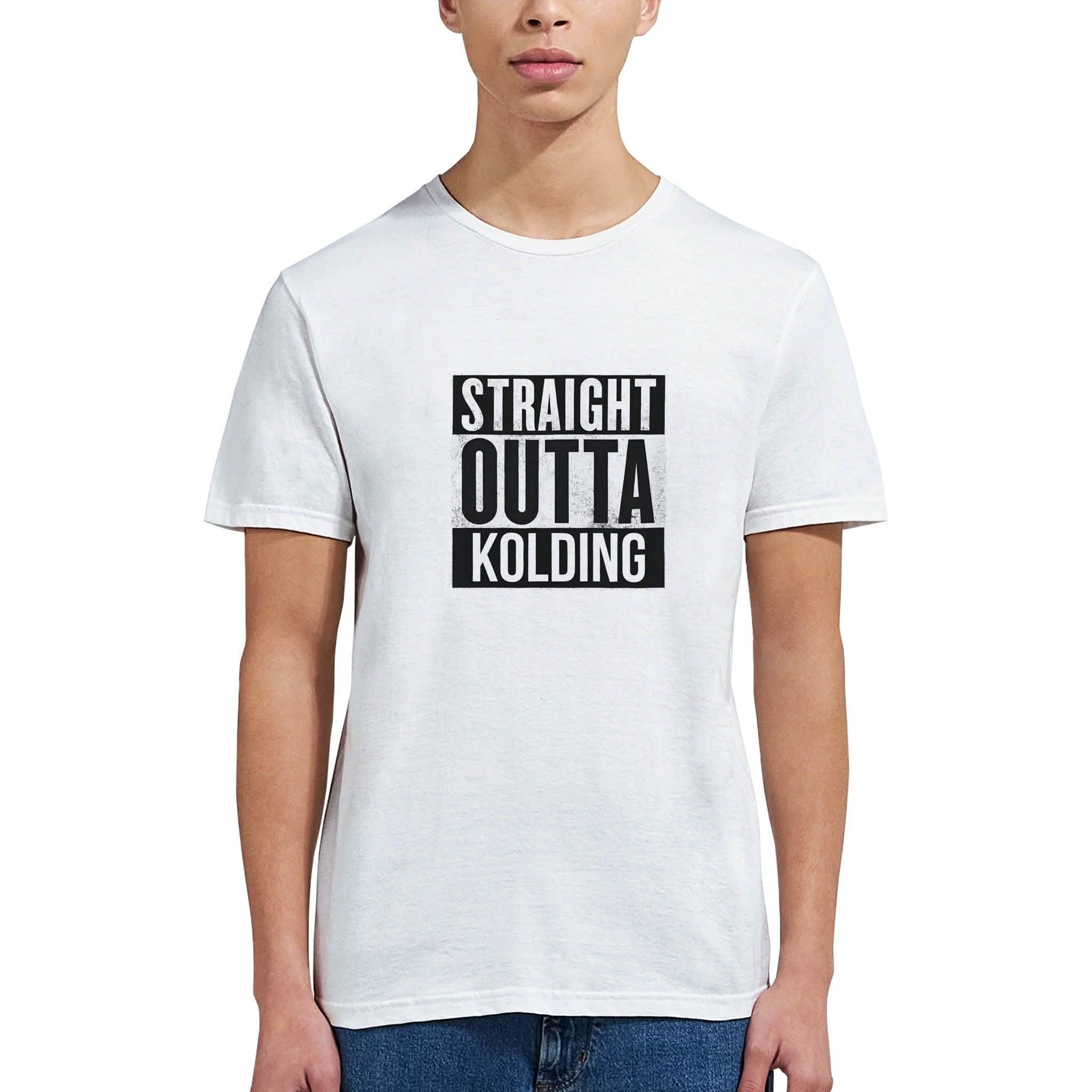 Straight Outta Kolding ❌ T-SHIRT - Danske Bluser