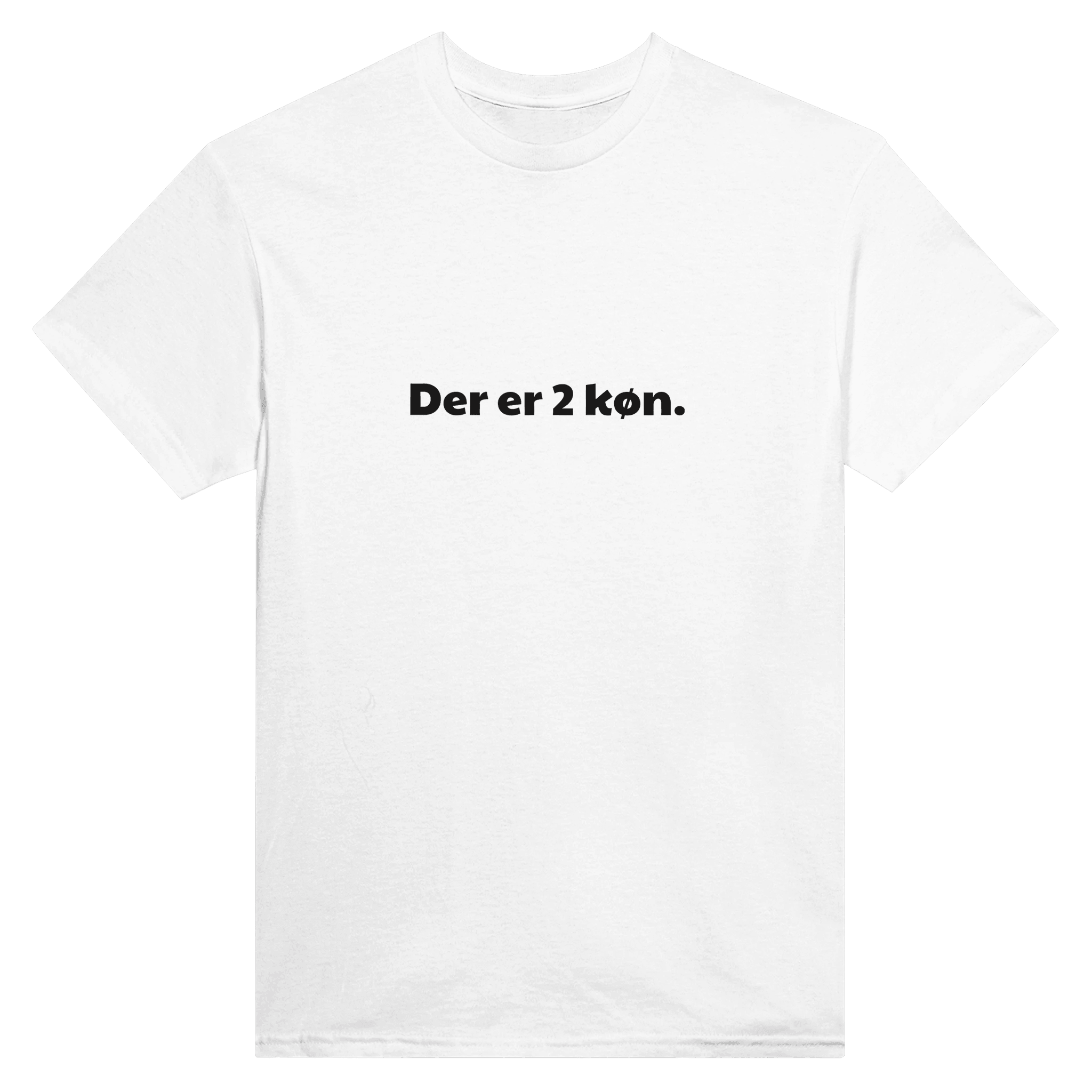 DER ER 2 KØN ❌ T-SHIRT - Danske Bluser