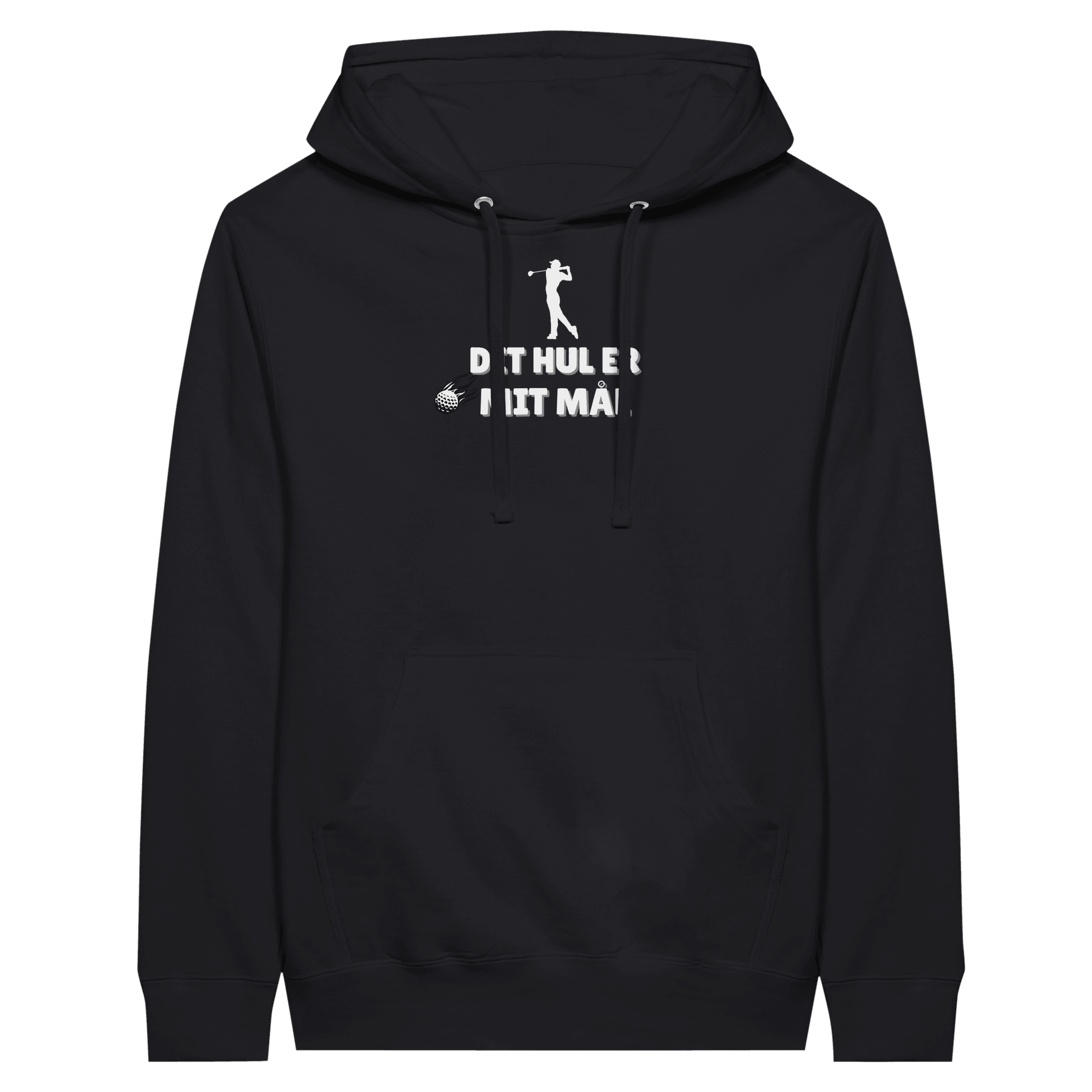Dit hul er mit mål ❌ Hoodie - Danske Bluser
