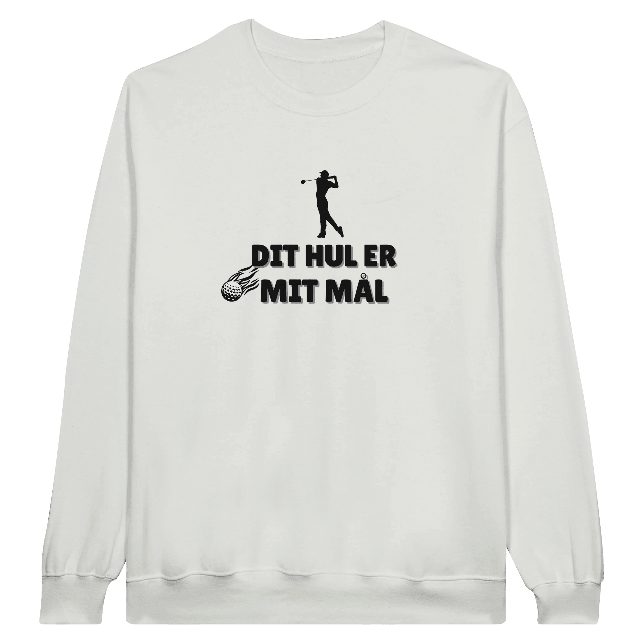 Dit hul er mit mål ❌ Trøje - Danske Bluser