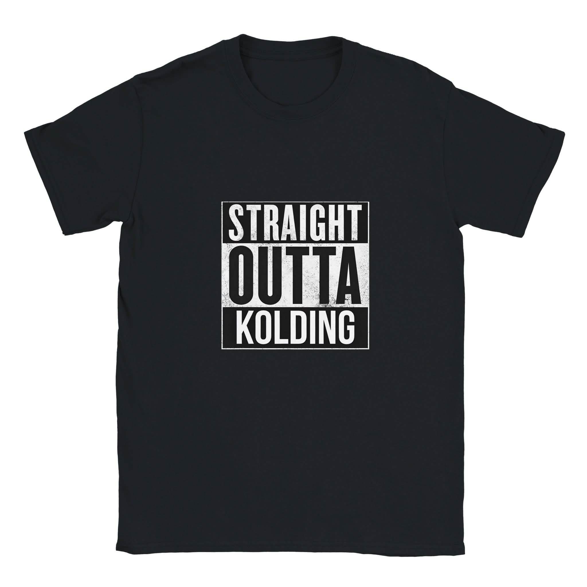 Straight Outta Kolding ❌ T-SHIRT - Danske Bluser