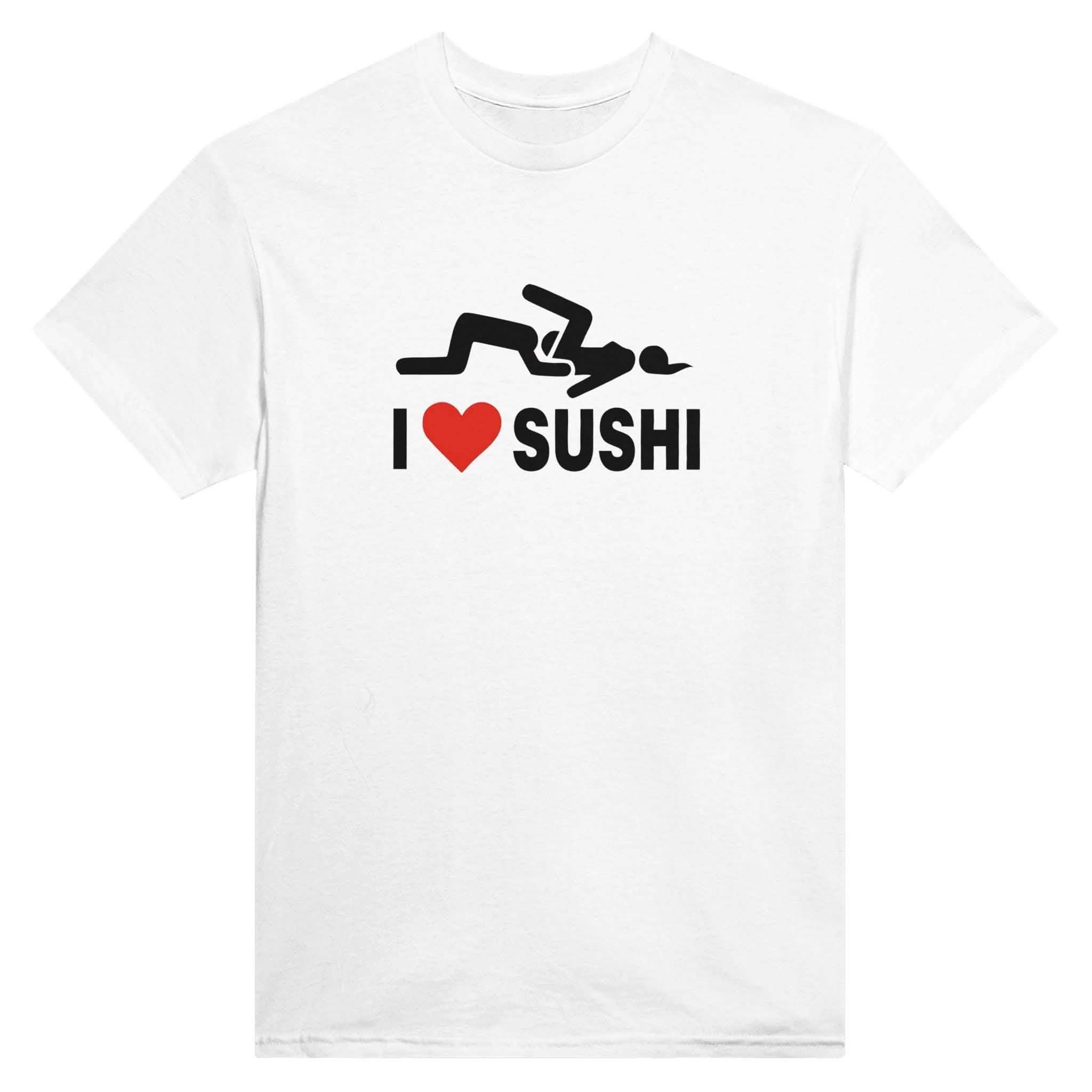 I LOVE SUSHI ❌ T-SHIRT - Danske Bluser