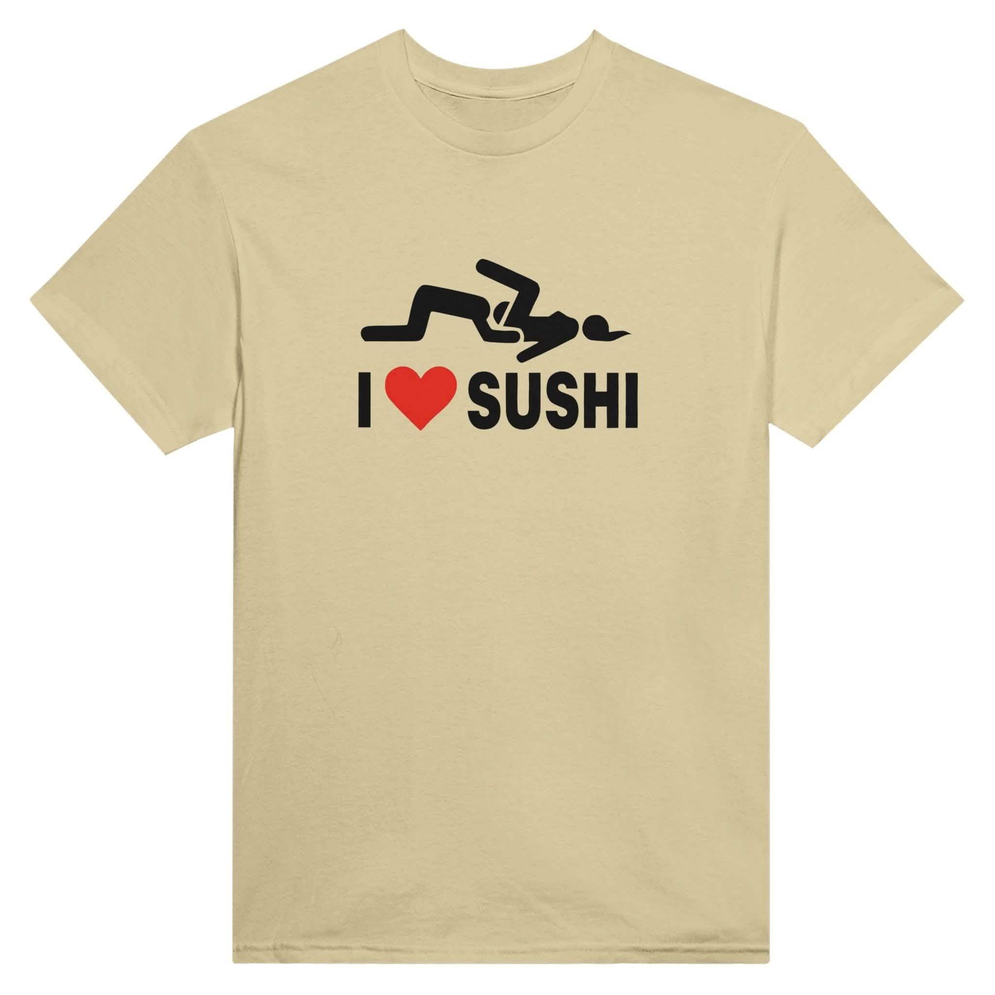 I LOVE SUSHI ❌ T-SHIRT - Danske Bluser