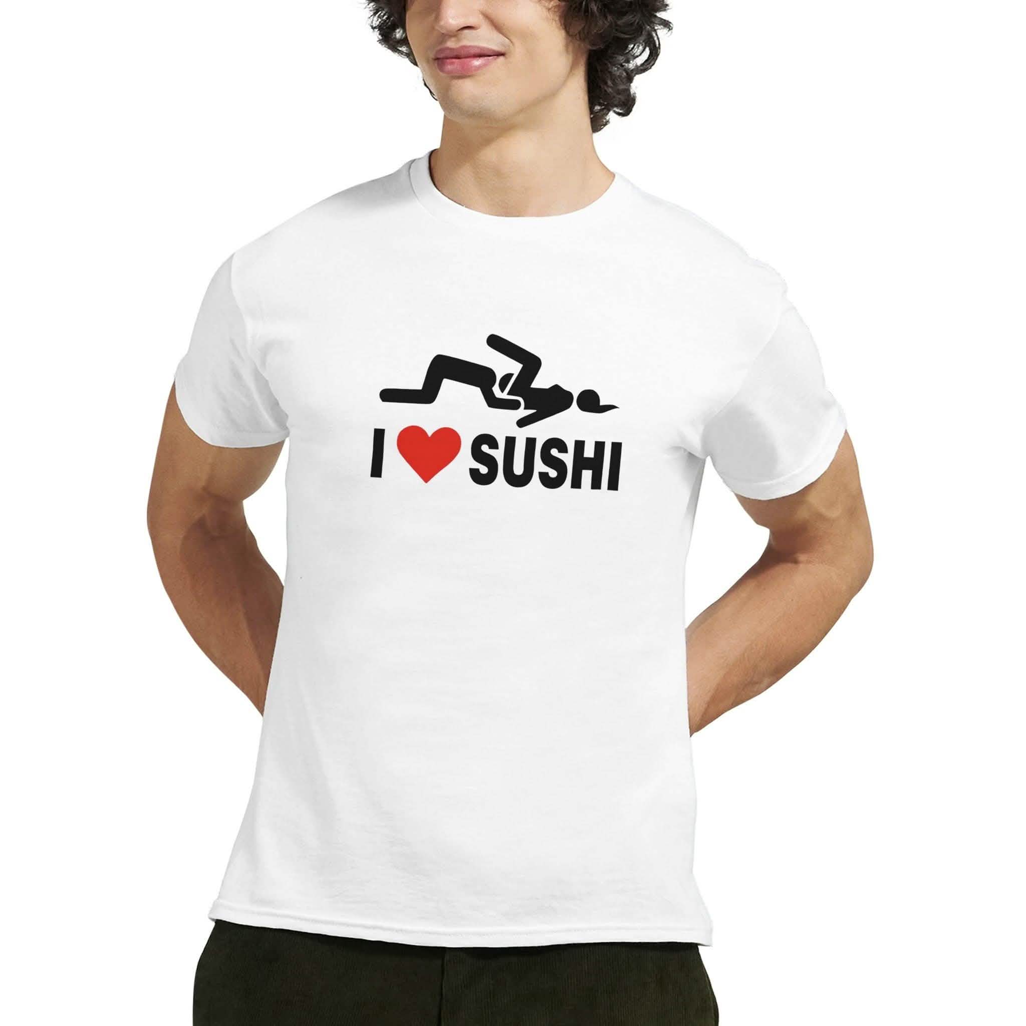 I LOVE SUSHI ❌ T-SHIRT - Danske Bluser