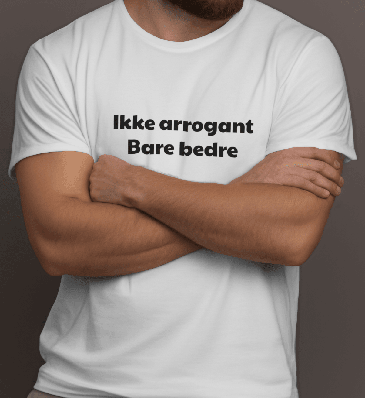 IKKE ARROGANT, BARE BEDRE ❌ T-SHIRT - Danske Bluser