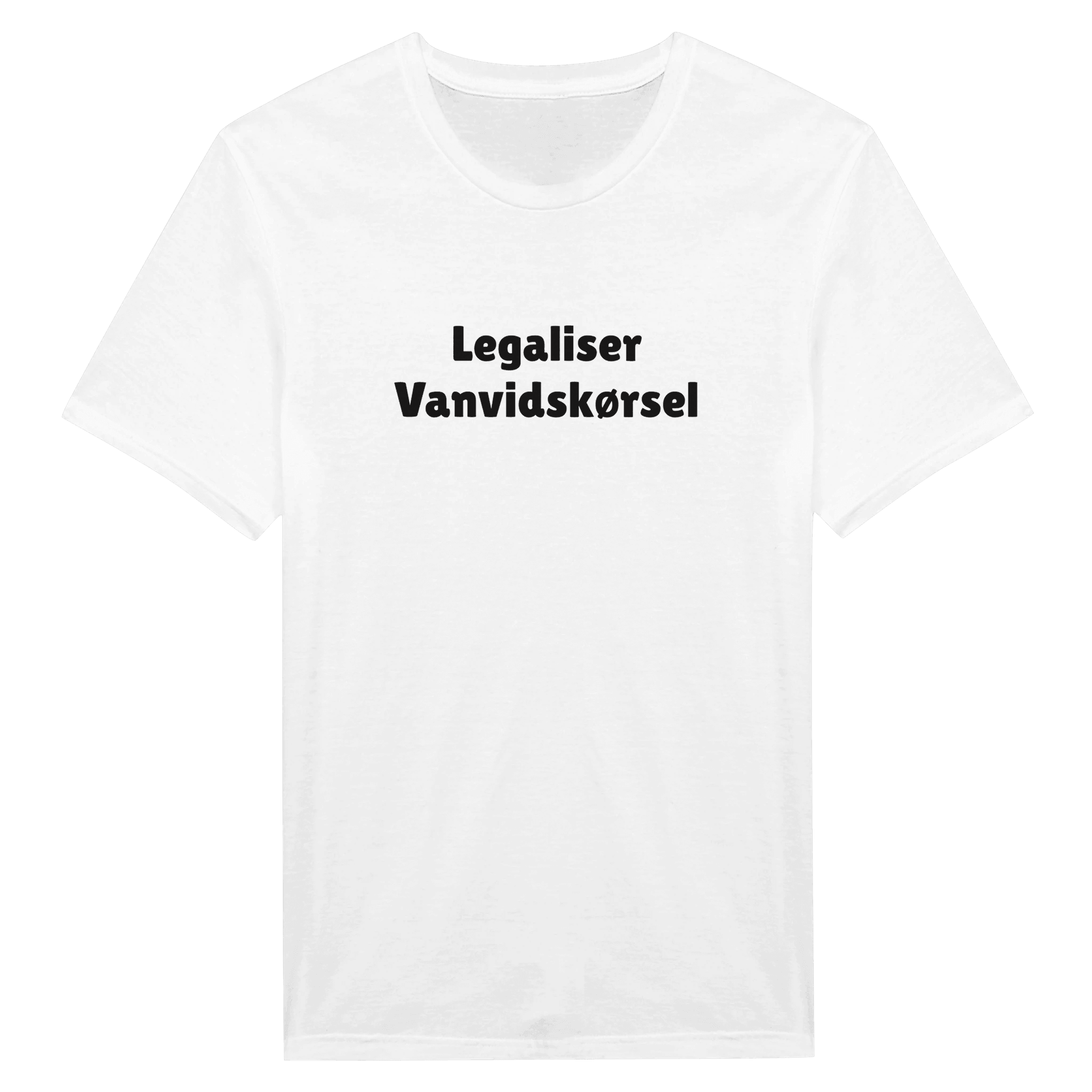 LEGALISER VANVIDSKØRSEL ❌ T-SHIRT - Danske Bluser