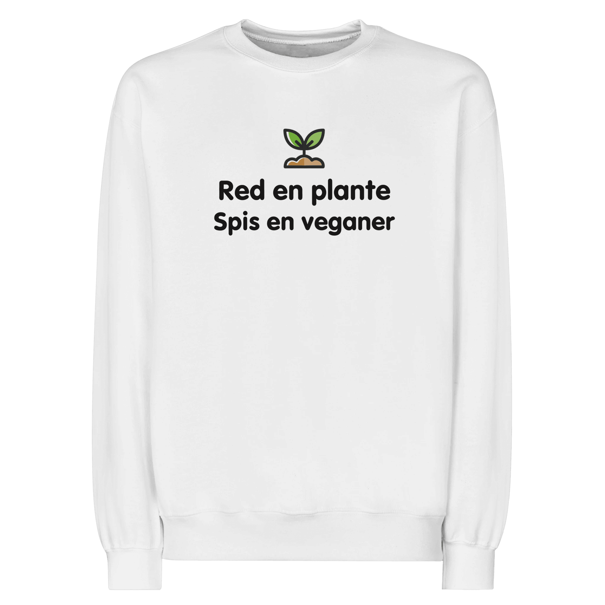 RED EN PLANTE, SPIS EN VEGANER ❌ TRØJE - Danske Bluser