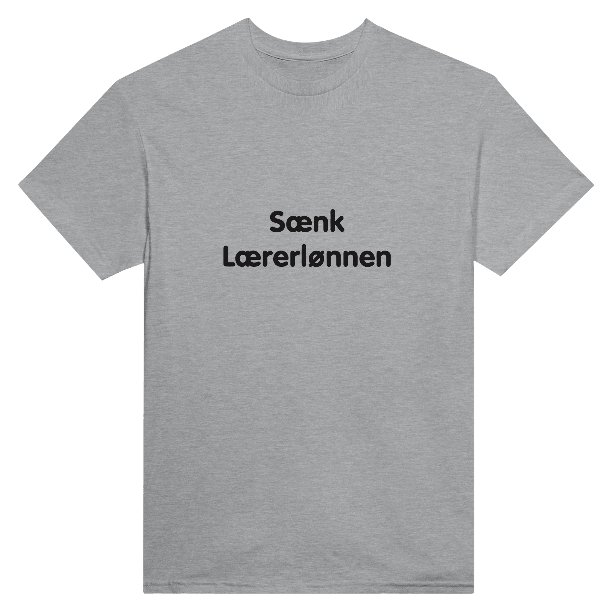 SÆNK LÆRERLØNNEN ❌ T-SHIRT - Danske Bluser