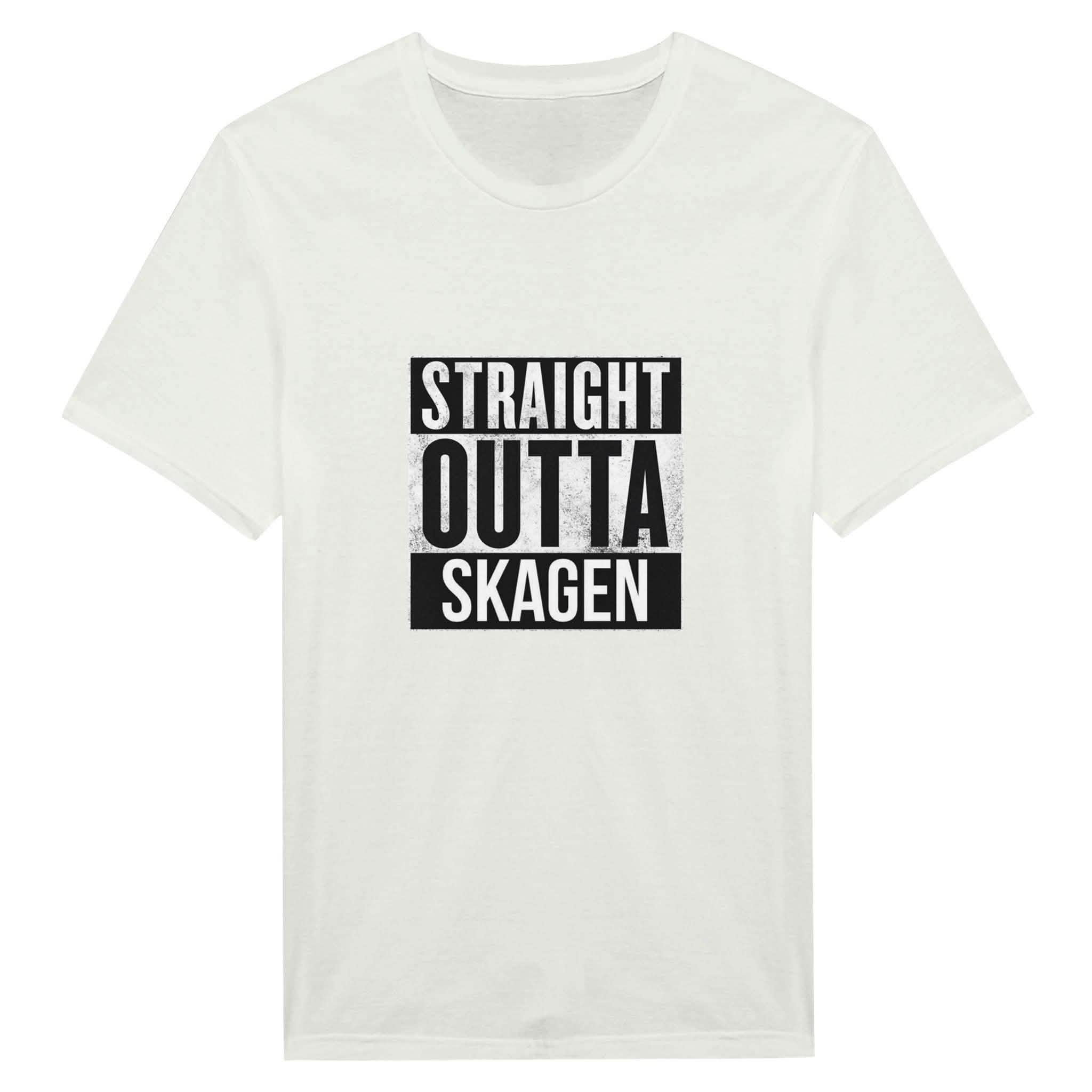 Straight Outta Skagen ❌ T-SHIRT - Danske Bluser
